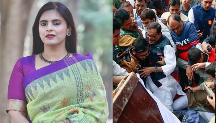 ছাত্রলীগের সেই মঞ্চে পা ভেঙেছেন যুব মহিলা লীগের নেত্রী ছাত্রলীগের সেই মঞ্চে পা ভেঙেছেন যুব মহিলা লীগের নেত্রী