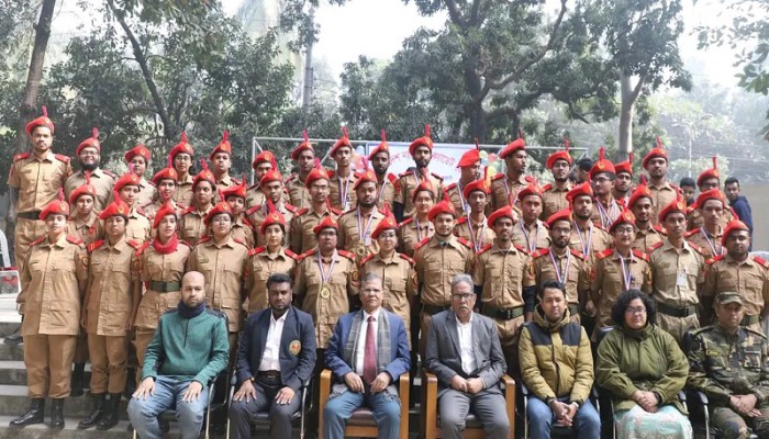 জবি বিএনসিসি ক্যাডেট ও ল্যান্স কর্পোরাল পদে পদোন্নতি পেলেন ৩৫ শিক্ষার্থী জবি বিএনসিসি ক্যাডেট ও ল্যান্স কর্পোরাল পদে পদোন্নতি পেলেন ৩৫ শিক্ষার্থী