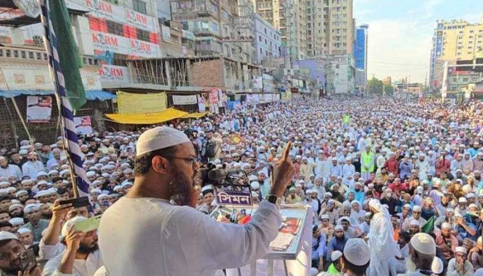 ইসলামী অনুশাসন প্রতিষ্ঠা হলে মানুষের দুঃখ-দুর্দশা থাকবে না” ইসলামী অনুশাসন প্রতিষ্ঠা হলে মানুষের দুঃখ-দুর্দশা থাকবে না”