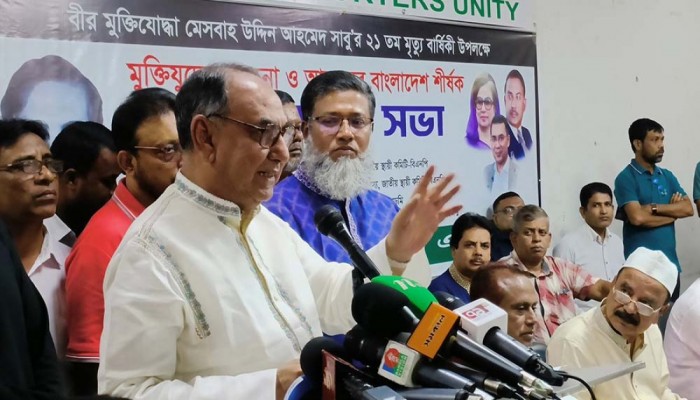 অন্তর্বর্তী সরকারকে মির্জা আব্বাস: সংবিধান সংশোধন করার আপনারা কে অন্তর্বর্তী সরকারকে মির্জা আব্বাস: সংবিধান সংশোধন করার আপনারা কে
