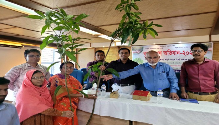 শান্তিগঞ্জে প্রাথমিক শিক্ষা পরিবারের বৃক্ষরোপণ অভিযান শান্তিগঞ্জে প্রাথমিক শিক্ষা পরিবারের বৃক্ষরোপণ অভিযান