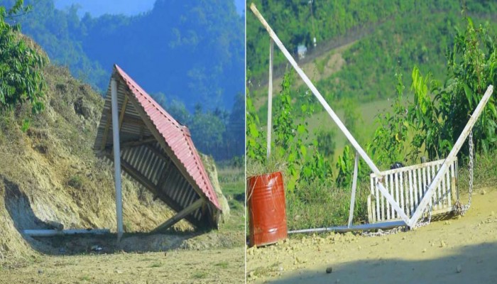 পিকনিক স্পটে দুর্বৃত্তদের হামলা ও ভাঙচুর পিকনিক স্পটে দুর্বৃত্তদের হামলা ও ভাঙচুর