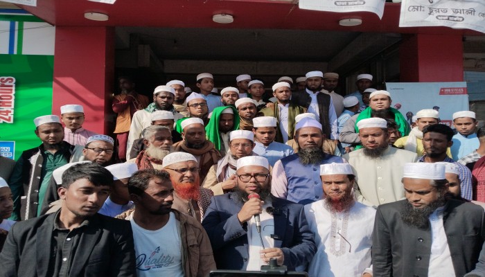 জমিয়ত নেতা মুখলিছুর রহমানকে সংবর্ধনা জমিয়ত নেতা মুখলিছুর রহমানকে সংবর্ধনা