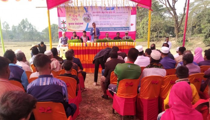 জগন্নাথপুরে সমলয়ে বোরো ধান রোপণ উদ্বোধন জগন্নাথপুরে সমলয়ে বোরো ধান রোপণ উদ্বোধন