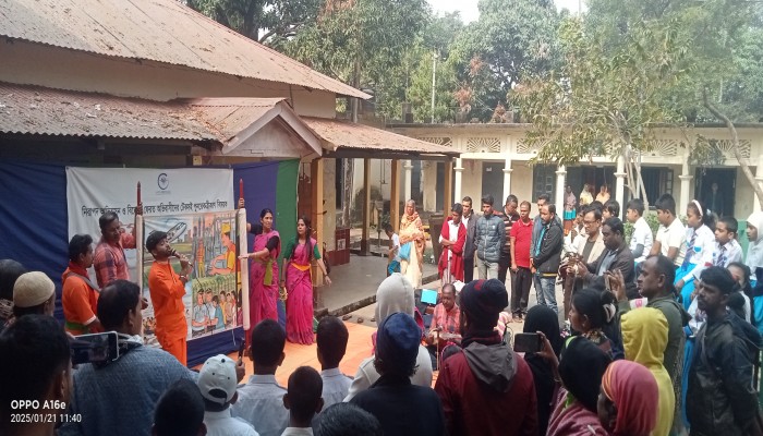 জামালগঞ্জে ব্র্যাক মাইগ্রেশন প্রোগ্রামের পটগান প্রদর্শনী জামালগঞ্জে ব্র্যাক মাইগ্রেশন প্রোগ্রামের পটগান প্রদর্শনী