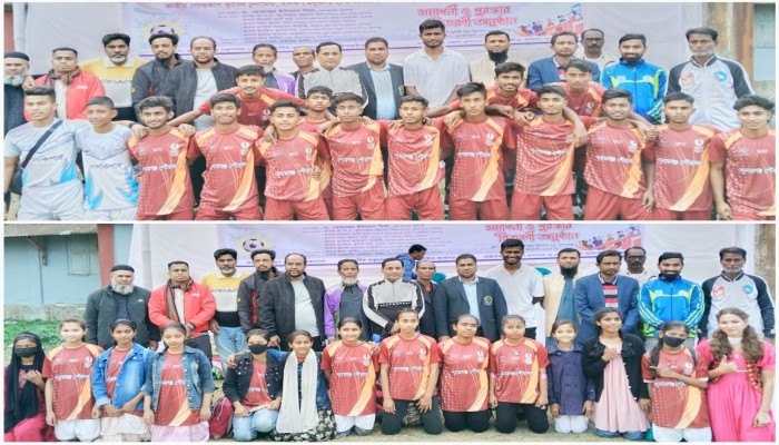 জেলা পর্যায়ের গোল্ডকাপ ফুটবল টুর্নামেন্ট সম্পন্ন জেলা পর্যায়ের গোল্ডকাপ ফুটবল টুর্নামেন্ট সম্পন্ন