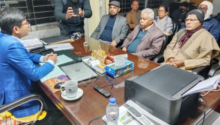 ফসলরক্ষা বাঁধ নির্মাণে অগ্রগতি বিষয়ে মতবিনিময় ফসলরক্ষা বাঁধ নির্মাণে অগ্রগতি বিষয়ে মতবিনিময়