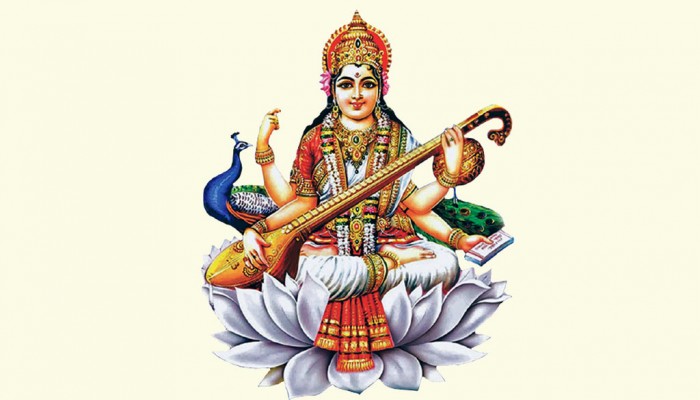 বিদ্যা দেবীর পূজা আজ বিদ্যা দেবীর পূজা আজ