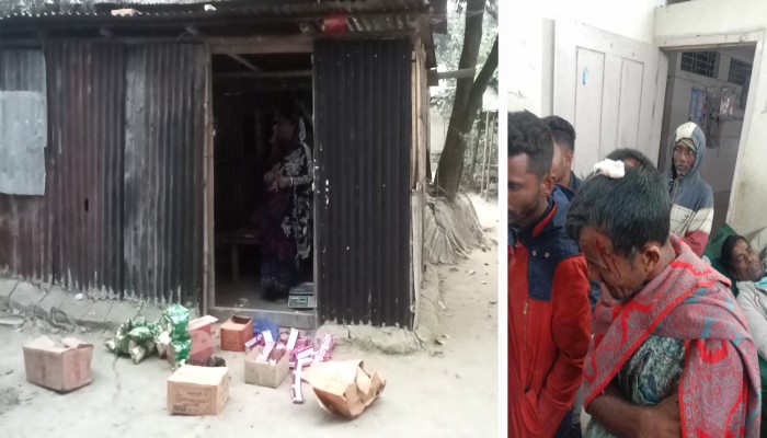 জামালগঞ্জে দেবোত্তর সম্পত্তি দখলে দু’দফা হামলা, আহত ১৫ জামালগঞ্জে দেবোত্তর সম্পত্তি দখলে দু’দফা হামলা, আহত ১৫