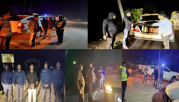 পুলিশের টহল ডিউটি জোরদার পুলিশের টহল ডিউটি জোরদার