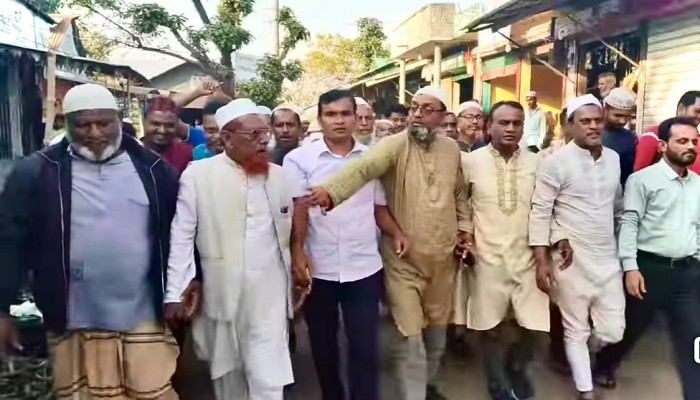 তাহিরপুরে বিএনপি’র পদবঞ্চিতদের বিক্ষোভ তাহিরপুরে বিএনপি’র পদবঞ্চিতদের বিক্ষোভ