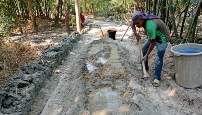 মোল্লাপাড়া ইউনিয়নে রাস্তা নির্মাণে অনিয়মের অভিযোগ মোল্লাপাড়া ইউনিয়নে রাস্তা নির্মাণে অনিয়মের অভিযোগ