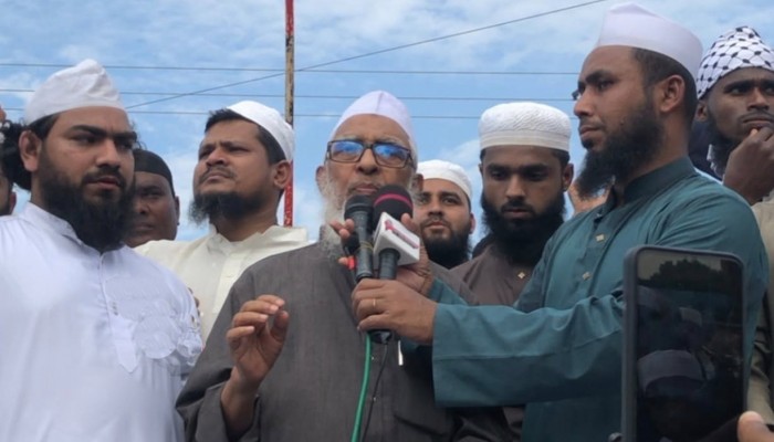 ইসরায়েলি হামলা বন্ধ ও স্বাধীন ফিলিস্তিনের দাবিতে তৌহিদী জনতার বিক্ষোভ ইসরায়েলি হামলা বন্ধ ও স্বাধীন ফিলিস্তিনের দাবিতে তৌহিদী জনতার বিক্ষোভ