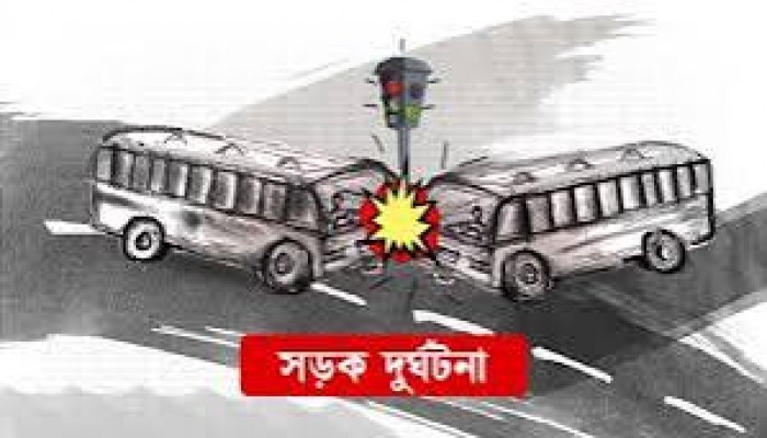 শান্তিগঞ্জে ত্রিমুখী সংঘর্ষে নিহত ১, আহত ৫ শান্তিগঞ্জে ত্রিমুখী সংঘর্ষে নিহত ১, আহত ৫