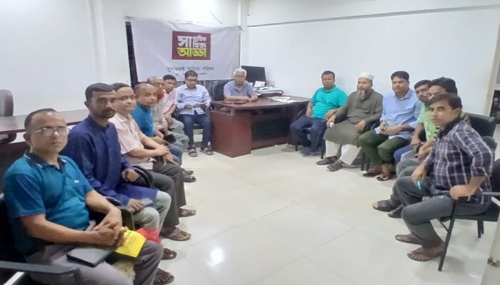 সুনামকণ্ঠ সাহিত্য পরিষদের সাহিত্য আড্ডা অনুষ্ঠিত