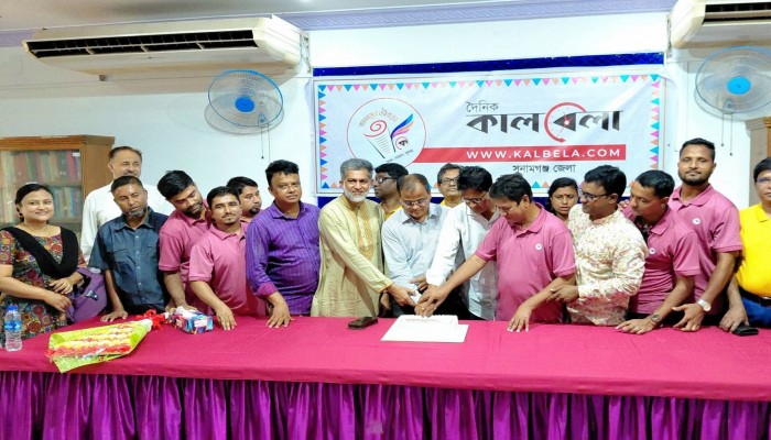 সুনামগঞ্জে দৈনিক কালবেলা’র প্রতিষ্ঠাবার্ষিকী উদযাপন