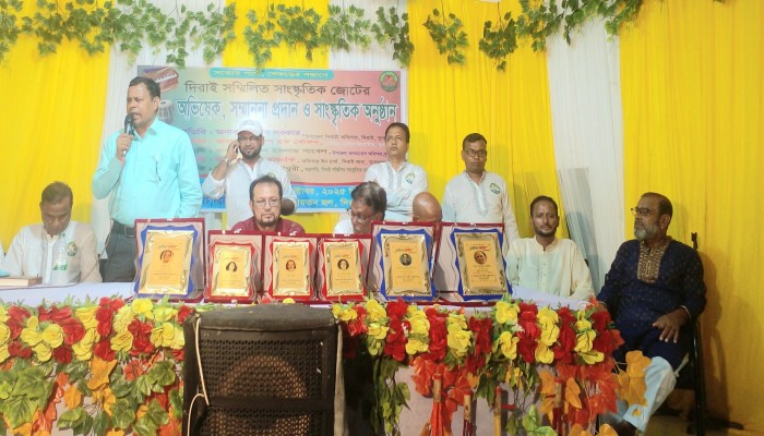 দিরাই সম্মিলিত সাংস্কৃতিক জোটের অভিষেক সম্পন্ন