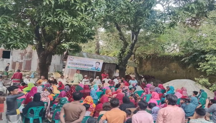 ৩১ দফা বাস্তবায়নে জামালগঞ্জে উঠান বৈঠক