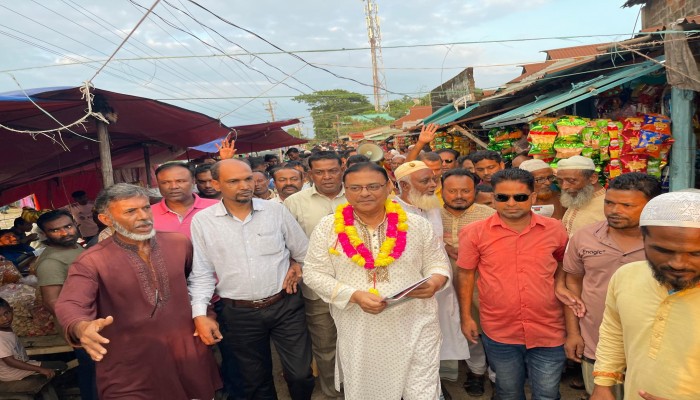 বিশ্বম্ভরপুরে জয়নুল জাকেরীনের গণসংযোগ