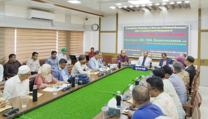 সবাই মিলে টাঙ্গুয়ার হাওরকে সংরক্ষণ করতে হবে