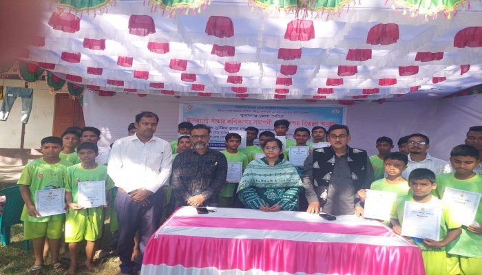 অনূর্ধ্ব-১৫ বালকদের সাঁতার প্রশিক্ষণ সম্পন্ন