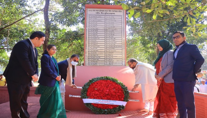 যথাযোগ্য মর্যাদায় সুনামগঞ্জ মুক্ত দিবস পালিত