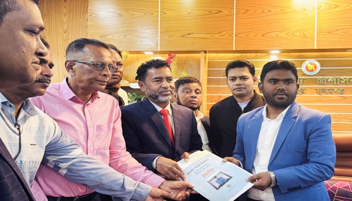 সুনামগঞ্জ-১ আসনে মনোনয়ন ফরম সংগ্রহ করলেন বিএনপির প্রার্থী আনিসুল হক