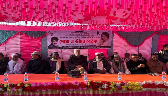 ধানের শীষের বিজয় নিশ্চিত করতে হবে : নাছির চৌধুরী