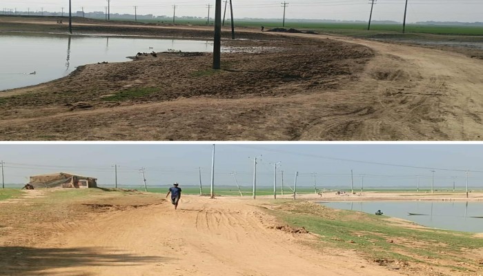 অনেক বাঁধে মাটিই পড়েনি, প্রশাসনের দাবি ৩০% কাজ শেষ