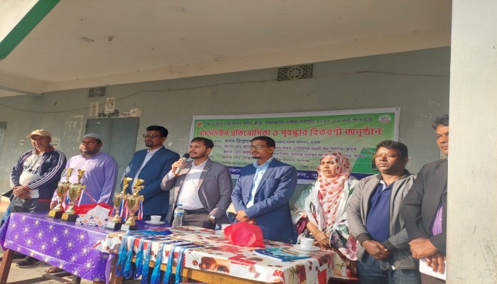 জেলা ক্রীড়া অফিসের উদ্যোগে ব্যাডমিন্টন প্রতিযোগিতা অনুষ্ঠিত