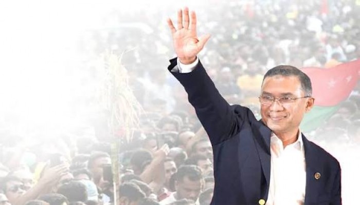 ক্ষমতার দ্বারপ্রান্তে তারেক রহমান