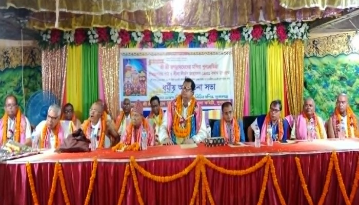 শ্রীশ্রী জগন্নাথদেবের নবনির্মিত মন্দির উদ্বোধন