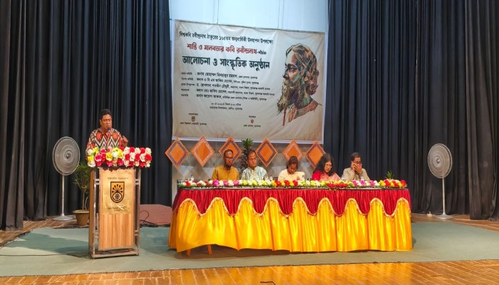 রবীন্দ্রনাথের সৃষ্টিকর্ম মানুষের হৃদয়ে প্রেরণার উৎস হয়ে থাকবে