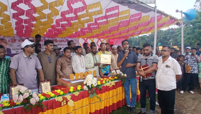 বিশ্বম্ভরপুরে এইচএসটি ফুটবল টুর্নামেন্টের ফাইনাল অনুষ্ঠিত
