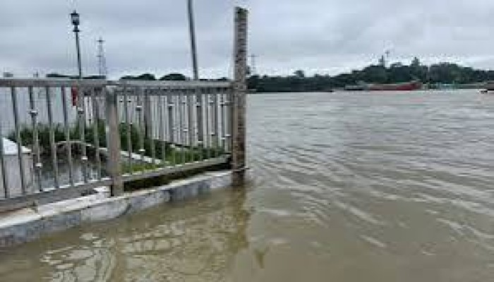 ছাতকে বন্যা পরিস্থিতি সৃষ্টির আশঙ্কা