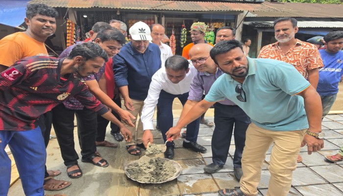 হাছননগর সড়কের সংস্কারকাজ উদ্বোধন