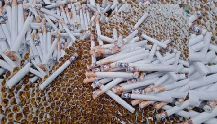 তাহিরপুরে ১ লাখ ৩১ হাজার ভারতীয় বিড়ি উদ্ধার