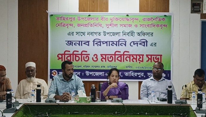বালুমহালের অনিয়ম কঠোরভাবে দমন করা হবে : ইউএনও রিপামনি দেবী