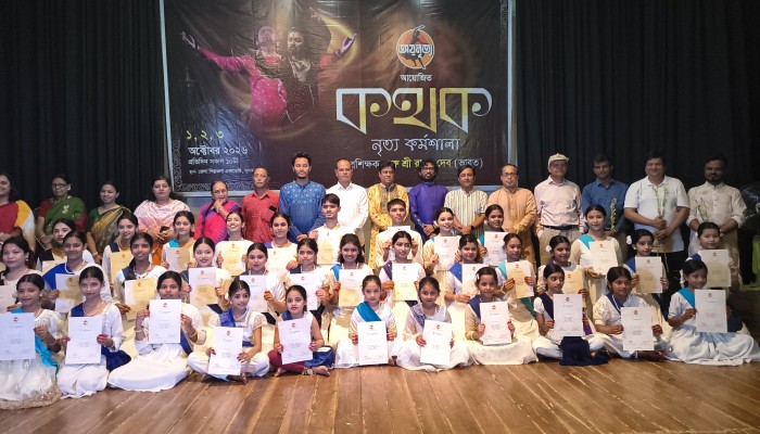অয়নৃত্যের ৩ দিনব্যাপী কথক নৃত্য কর্মশালা সম্পন্ন